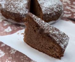 Torta cocco e crema alle nocciole