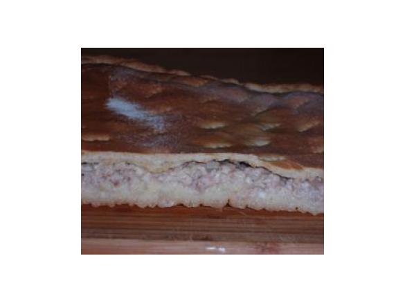FOCACCIA RIPIENA SALSICCIA STRACCHINO