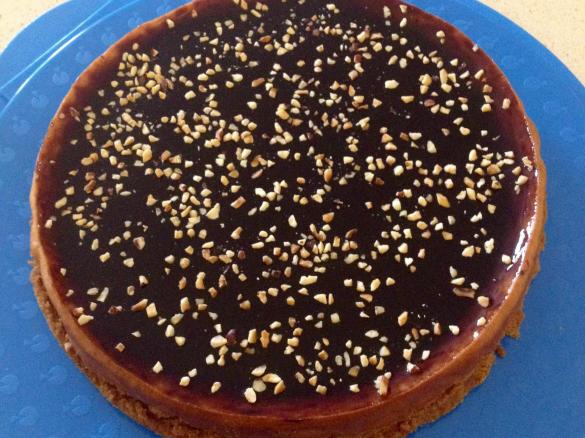 Cheesecake al burro di arachidi