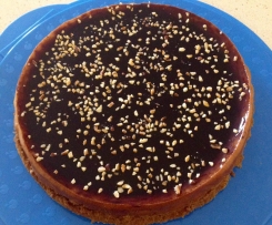 Cheesecake al burro di arachidi