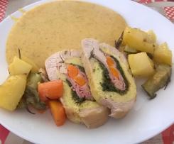 Arrosto di tacchino con verdure e polenta contest secondi e contorni