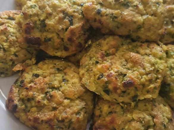 Schiacciate di zucchina e provola affumicato