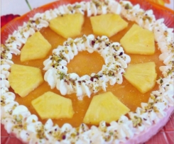 Cheseecake all'ananas