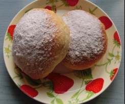 Focaccine Dolci con Glassa alle Nocciole