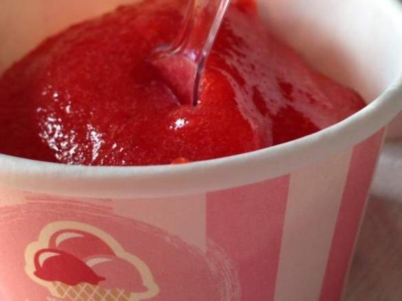 Gelato alla fragola