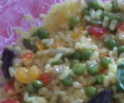 Paella di verdure