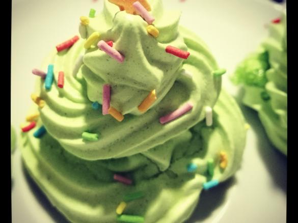 Alberi di natale di meringa - Contest Natale