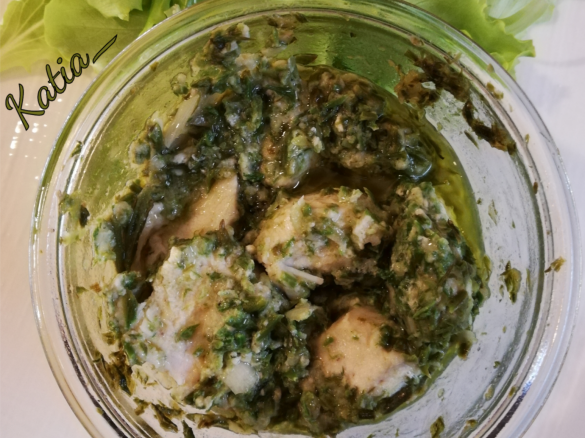 Bocconcini di pollo ai bruscandoli in vasocottura - Contest primavera