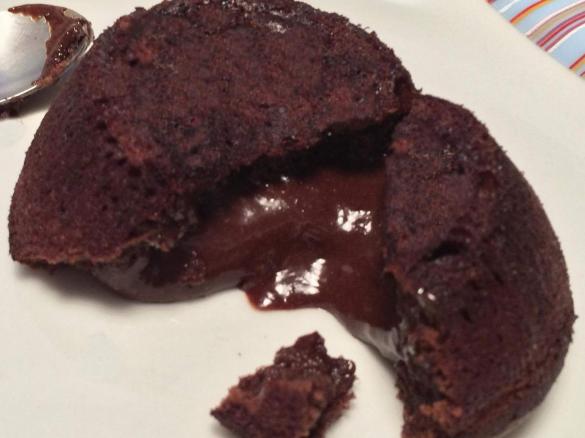 Tortino di cioccolato dal cuore fondente 