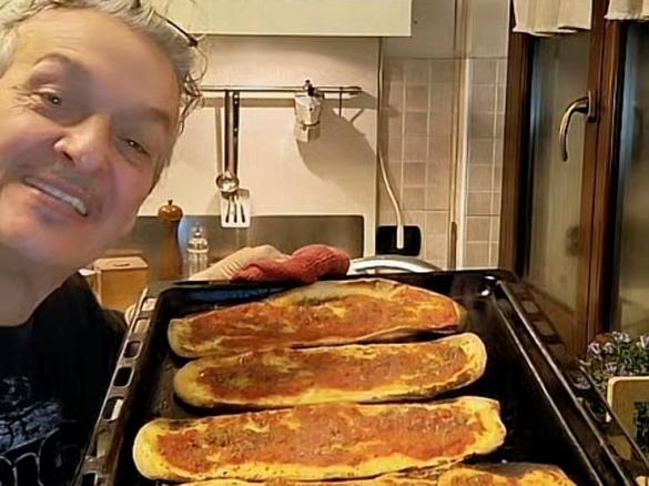 Lingue di pizza croccanti del Maestro Francesco Ingrosso