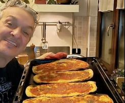 Lingue di pizza croccanti del Maestro Francesco Ingrosso