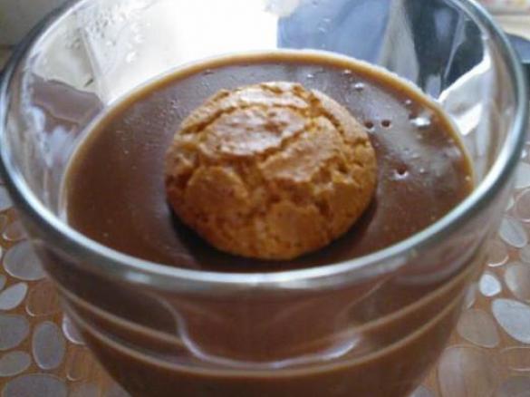 budino cioccolato e amaretti  buonissimo!