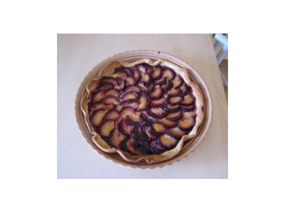 Tortino prugne e brie aromatizzato al miele