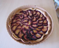 Tortino prugne e brie aromatizzato al miele