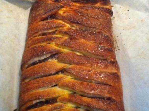 Treccia danese alla marmellata