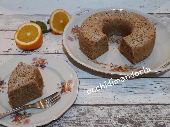 Pan d'arancio al varoma senza glutine