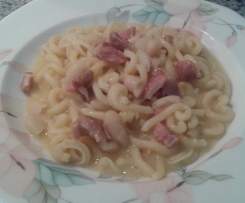 Pasta risottata con fagioli cannellini a modo mio
