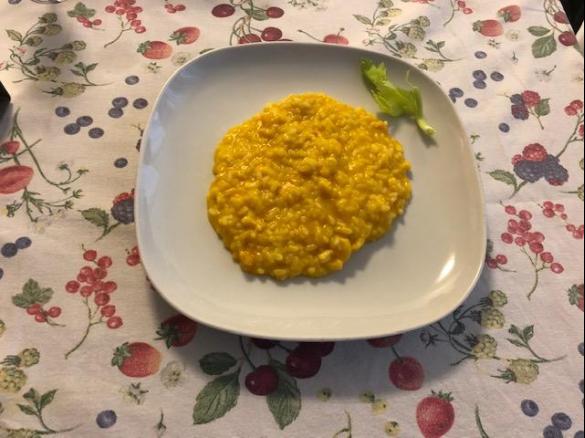Risotto zucca e gamberetti