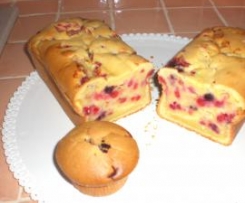 Plumcake alle more o frutti di bosco