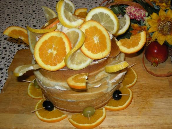 Fortezza d'Inverno agli agrumi (Cenone di Natale e banchetti)