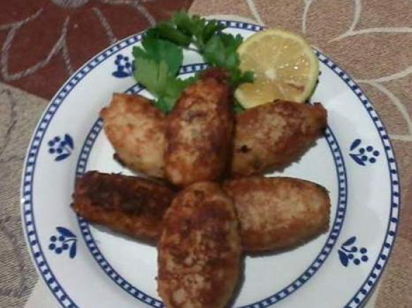 quenelle di ricotta e tonno