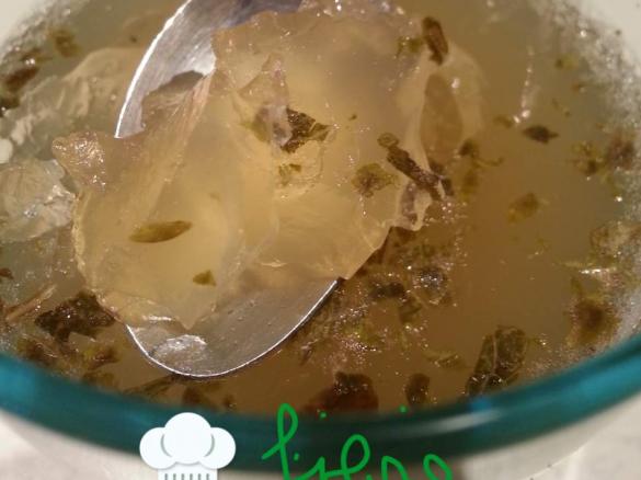 Gelatina morbida di lime e rhum