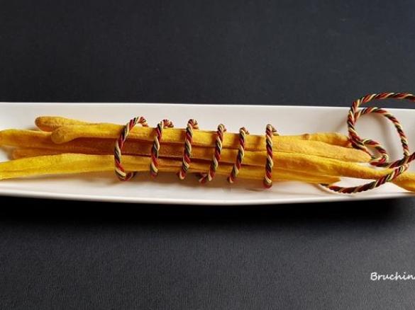 Grissini alla zucca con Lìcoli