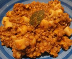 Pasta e lenticchie