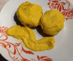 Cordon bleu di vitello con salsa di carote