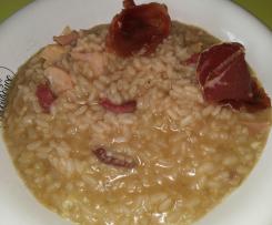 risotto con bresaola