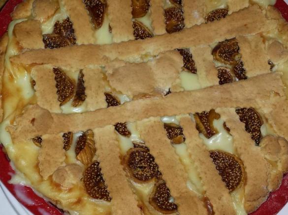 crostata ai fichi secchi morbida