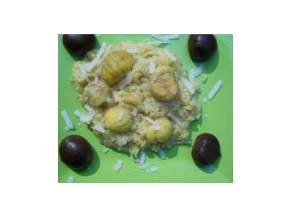 RISOTTO ALLE CASTAGNE E GRANA 