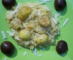 RISOTTO ALLE CASTAGNE E GRANA 