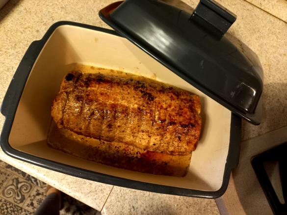 Arrotolato di Lonza arrosto (cottura nella Rockstar Betty)