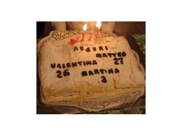 Torta millefoglie al cioccolato bianco