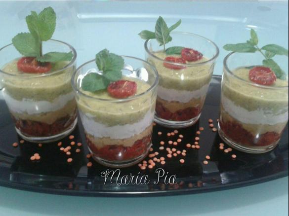 CAVIALE DI LENTICCHIE ROSSE (contest tricolore )