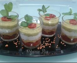 CAVIALE DI LENTICCHIE ROSSE (contest tricolore )