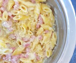 Pennette prosciutto e robiola