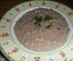 risotto al puzzone di moena teroldegoso dedicato alle amiche trentine