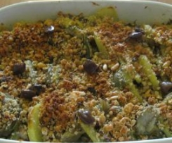 Tian di patate e carciofi