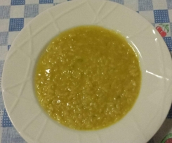 Risotto zucchine e curcuma