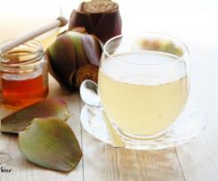 TISANA ALLE FOGLIE DI CARCIOFO CON LIMONE E MIELE