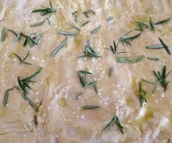 focaccia senza lievito con bicarbonato