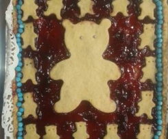 crostatina rossa orso yoghi