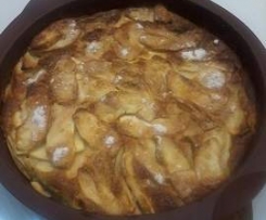 torta di mele light - ricetta senza burro