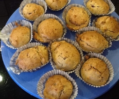 Muffin salati wurstel e grana