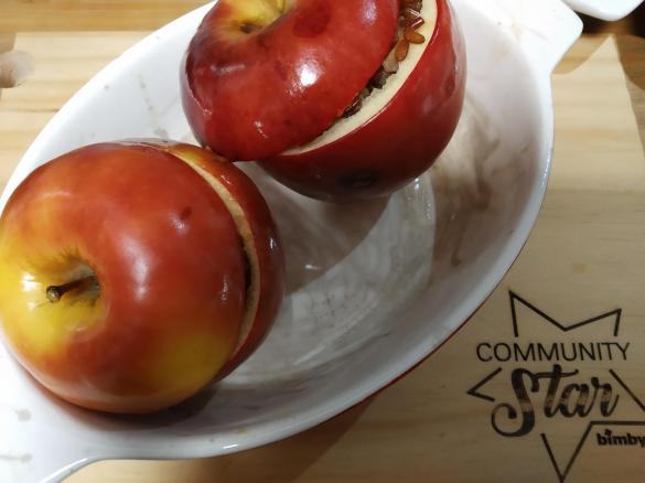 Mele rosse ripiene di riso arancio-CONTEST MELE