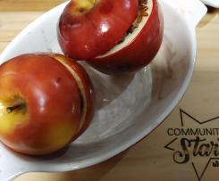 Mele rosse ripiene di riso arancio-CONTEST MELE