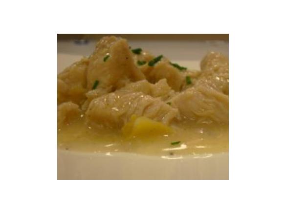 Bocconcini di pollo cremosi al limone