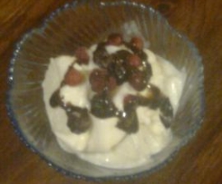 Gelato allo yogurt veloce